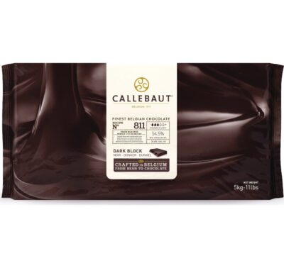 CHOCOLATE CALLEBAUT BLOCK SEMI 54% 11 LB